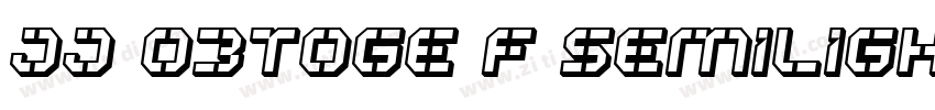 JJ 03Toge F SemiLigh字体转换